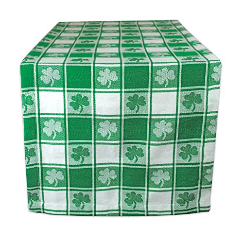 Product Cover DII 100% Cotton, Machine Washable, Party, St Patrick's Day & Spring Table Runner, 14x72