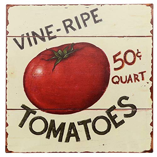 Product Cover Barnyard Designs Vine Ripe Tomatoes Retro Vintage Tin Bar Sign Country Home Decor 11