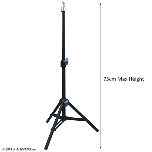 Product Cover Linco Lincostore Photography Back Light Stands with 75cm Max Height for Relfectors, Softboxes, Lights, Umbrellas, Backgrounds