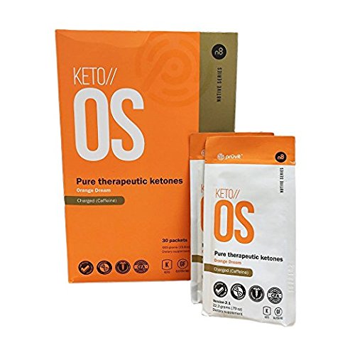 Product Cover KETO//OS Orange Dream 2.1 CHARGED, BHB Salts Ketogenic Supplement - Beta Hydroxybutyrates Exogenous Ketones for Fat Loss, Workout Energy Boost and Weight Management through Fast Ketosis, 30 Sachets