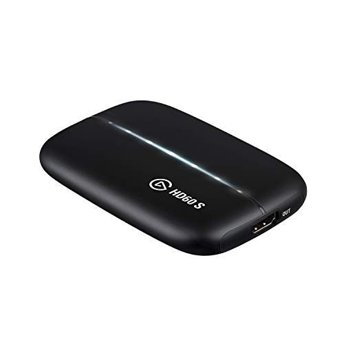 Product Cover Elgato Game Capture Card HD60 S - Stream and Record in 1080p60, for PlayStation 4, Xbox One & Xbox 360