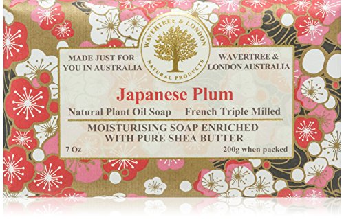 Product Cover Wavertree and London Japanese Plum Luxury Soap 1 bar, 200g/7oz