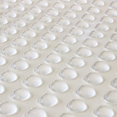 Product Cover Shintop Furniture Bumpers - Clear Adhesive Bumper Pads Surface Protection for Wall and Wooden Floor Come with 100pcs (Hemispherical)