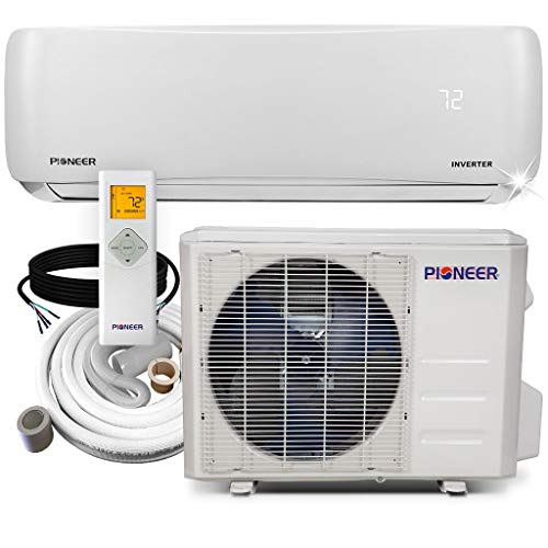 Product Cover Pioneer Air Conditioner WYS012A-19 Wall Mount Ductless Inverter+ Mini Split Heat Pump, 12000 BTU-110/120V, White