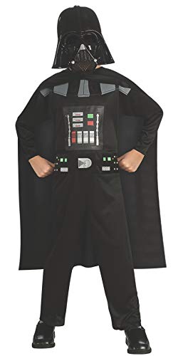 Product Cover Rubie's Costume Kids Star Wars Episode 3 Darth Vader Costume, Multicolor, Small