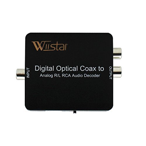Product Cover Optical SPDIF Toslink/Coaxial Digital to Analog Audio Decoder Converter with PCM