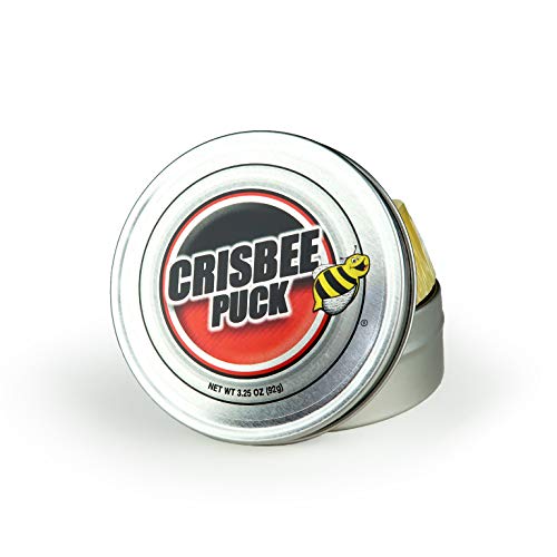 Product Cover Crisbee Puck Original Cast Iron Seasoning - Family Made in USA - The Cast Iron Seasoning Oil & Conditioner Preferred by Experts