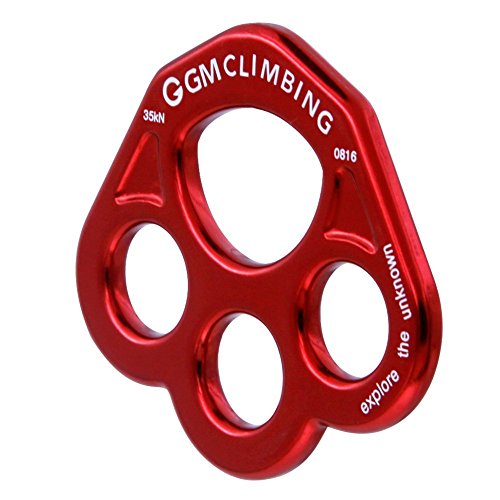 Product Cover GM CLIMBING 35kN Rigging Plate Bear Paw Anchor Multipliers Rope Friendly