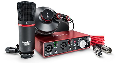 Product Cover Focusrite Scarlett 2i2 Studio (2nd Gen) USB Audio Interface and Recording Bundle with Pro Tools | First