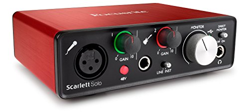 Product Cover Focusrite Scarlett Solo (2nd Gen) USB Audio Interface with Pro Tools | First