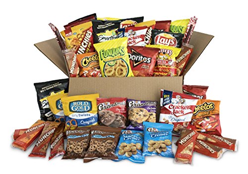 Product Cover Ultimate Snack Care Package, Variety Assortment of Chips, Cookies, Crackers & More, 40 Count