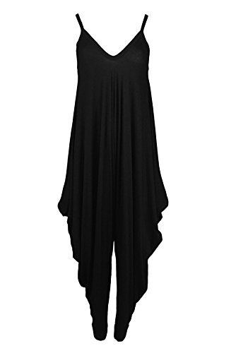 Product Cover GirlzWalk Women Lagenlook Cami Strappy Baggy Harem Jumpsuit Dress