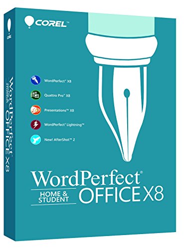 Product Cover Corel WordPerfect Office X8 Home & Student Edition for PC (Old Version)