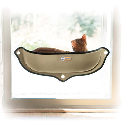 Product Cover K&H Manufacturing EZ Mount Window Bed Kitty Sill, Tan