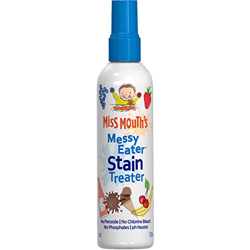 Product Cover Miss Mouth's Messy Eater Non Toxic Stain Treater (120ml, 4 oz) | Super Concentrated Baby Stain Remover Spray | Stain Remover for Clothes