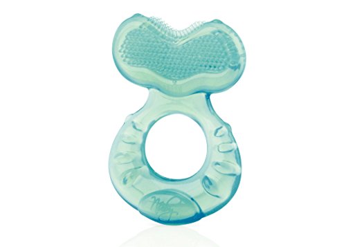 Product Cover Nuby Soft Silicone Fish Teether Green