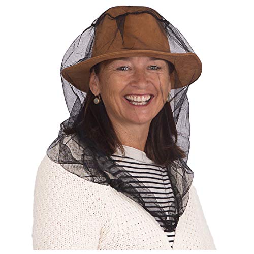 Product Cover EVEN NATURALS Premium Mosquito Head Net Mesh, Ultra Large, Extra Fine Holes, Insect Netting, Bug Face Shield, Soft Durable Fly Screen, Protection for Any Outdoor Lover, Carry Bag, No Chemicals Added