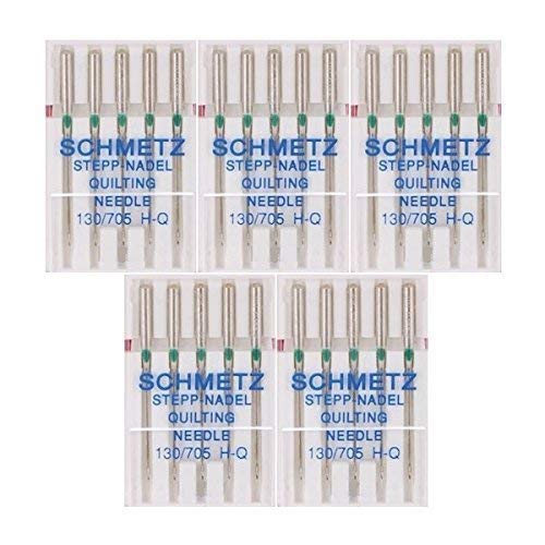 Product Cover Schmetz Quilting Sewing Machine Needles 130/705H H-Q Size 90/14, (pack of 5)