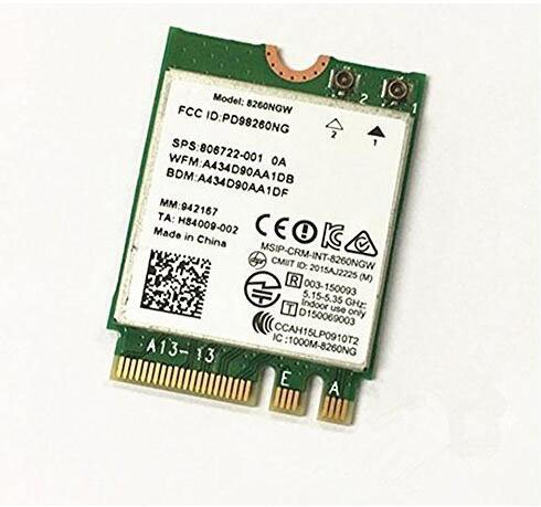 Product Cover Dual Band Wireless- AC 8260 8260AC NGFF Wifi Card USE FOR Intel 8260 AC AC8260 8260NGW M.2 NGFF 2.4/5GHz Bluetooth 4.2 Wireless WiFi Card 867 Mbps