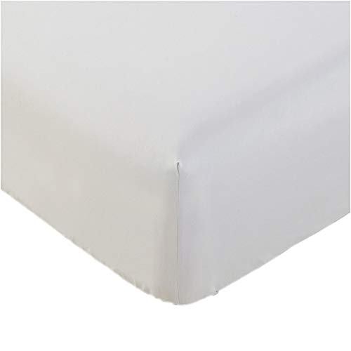 Product Cover King - 1 Fitted Sheet , White : Mellanni Fitted Sheet King White - HIGHEST QUALITY Brushed Microfiber 1800 Bedding - Wrinkle, Fade, Stain Resistant - Hypoallergenic - (King, White)