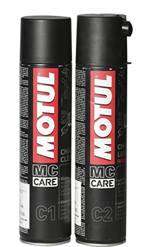 Product Cover Motul Combo of C2 Chain Lube (400 ml) and C1 Chain Clean for All Bikes (400 ml)