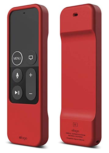 Product Cover er1-rd elago r1 intelli case for apple tv remote - red