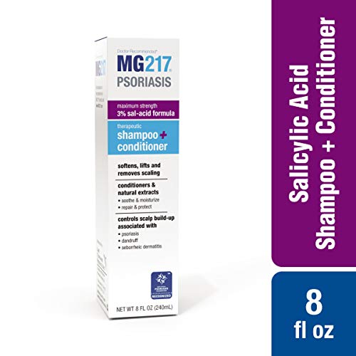 Product Cover Mg217 Psoriasis Scalp Solutions, Shampoo + Conditioner, 8 Oz