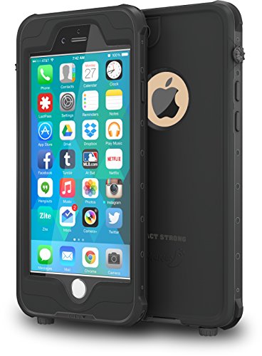 Product Cover ImpactStrong iPhone 6 Plus Waterproof Case [Fingerprint ID Compatible] Slim Full Body Protection for Apple iPhone 6 Plus & 6s Plus (5.5