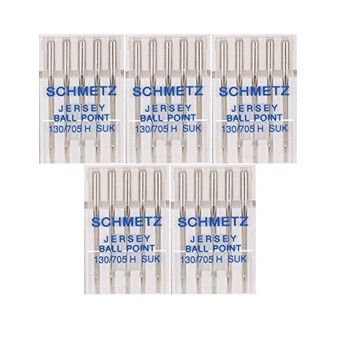 Product Cover 25 Schmetz Jersey Ball Point Sewing Machine Needles 130/705 H SUK Size 80/12
