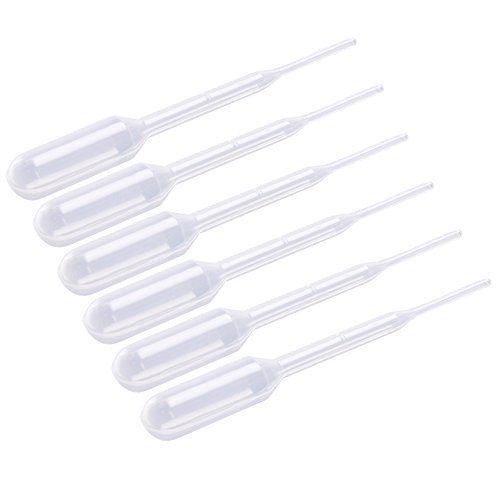 Product Cover Mudder 200 Pieces 0.2 ml Capacity Disposable Graduated Transfer Pipettes Dropper Polyethylene
