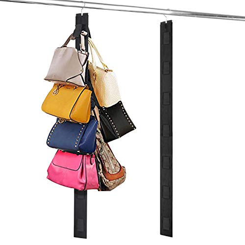 Product Cover Relavel Hanging Purse Organizer Handbag Rack For Closet Storage Holder for Purses Handbags with Hook