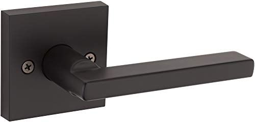 Product Cover Kwikset 91570-029 Halifax Slim Square Half-Dummy Lever in Iron Black