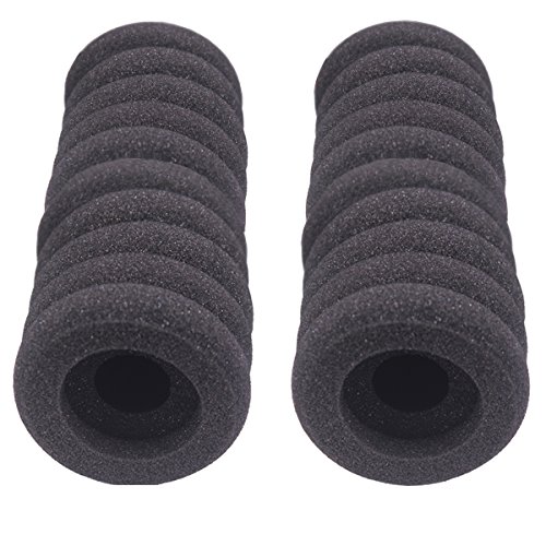 Product Cover Bingle Ear Cushions Foam Doughnut Replacement for Plantronics Supra Plus Encore and Most Standard Size Office Telephone Headsets H251 H251N H261 H261N H351 H351N H361 H361N (20 Pack) (BEC-DN20)