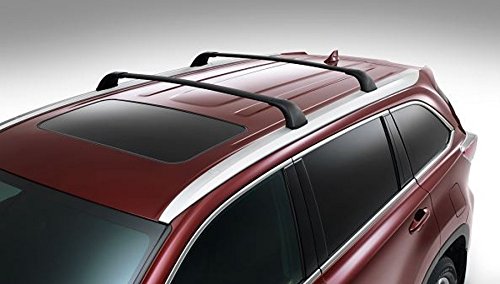 Product Cover BRIGHTLINES Cross Bars Roof Racks Replacement for 2014-2019 Toyota Highlander (Highlander XLE Limited & SE, Black)