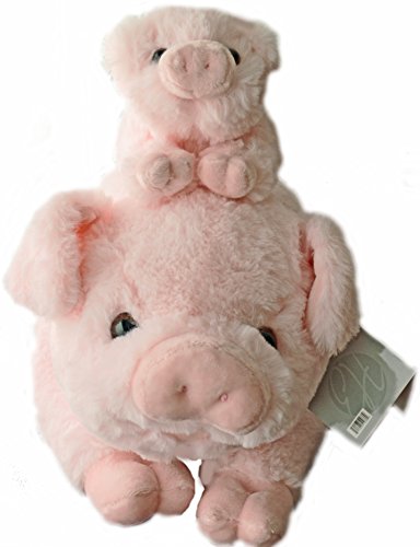 Product Cover Exceptional Home Pigs Plush Stuffed Animals Set. 18 inch Pig with Baby Piglet. Kids Toys Gift Pig Animal Stuff