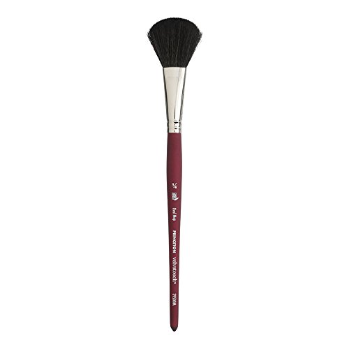 Product Cover Princeton Artist Brush 4336958623 Oval Mop Princeton Velvetouch Artiste, Mixed-Media Brush for Acrylic, Watercolor & Oil, Series 3950 Luxury Synthetic, Size 3/4