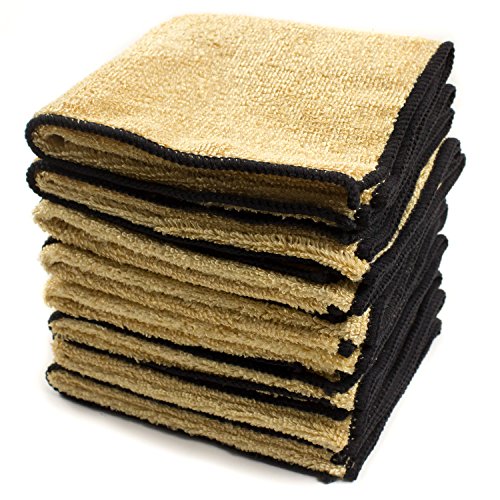 Product Cover Zwipes Auto 891-4 Microfiber Leather Care and Vinyl Cloth, 8-Pack