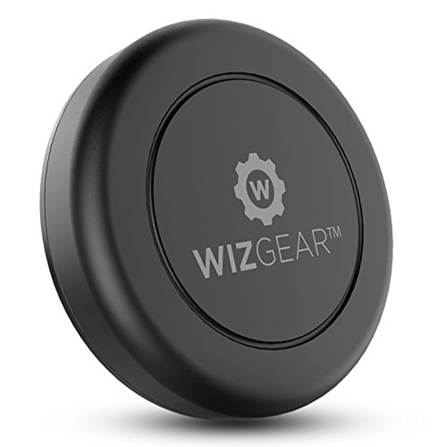 Product Cover WizGear Universal Flat Stick On Dashboard Magnetic Car Mount Holder for Cell Phones and Mini Tablets with Fast Swift-Snap Technology - Extra Slim