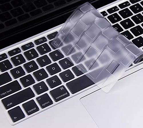 Product Cover Ultra Thin Clear Keyboard Cover for MacBook Air 13 Inch (Release 2010-2017) & MacBook Pro 13 Inch, MacBook Pro 15 Inch(with or w/Out Retina Display, 2015 or Older Version), TPU