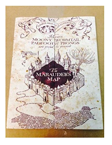 Product Cover Marauder's Map Hogwarts Wizarding World Harry Potter Warner Bros LIMITED **NEW**