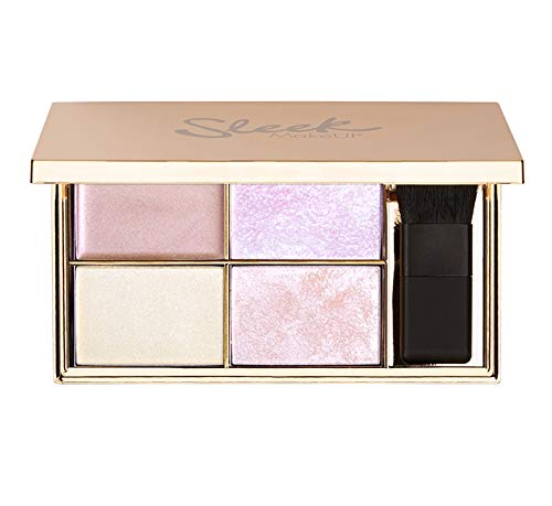 Product Cover Sleek MakeUP - Highly Pigmented Metallic Face and Body Highlighter Palette for all Skin Tones - Solstice