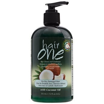 Product Cover Hair One Coconut Oil Cleansing Conditioner for Dry Hair 12 oz (Pack of 1)