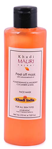 Product Cover Khadi Mauri Orange Face Wash Pack Of 6 Herbal Natural Ayurvedic 210 Ml Each
