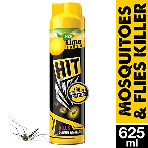 Product Cover HIT Mosquito and Fly Killer Spray, Lime Fragrance, 625ml