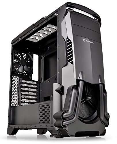 Product Cover Thermaltake Versa N24 Black ATX Mid Tower Gaming Computer Case Chassis with Power Supply Cover, 120mm Rear Fan preinstalled. CA-1G1-00M1WN-00