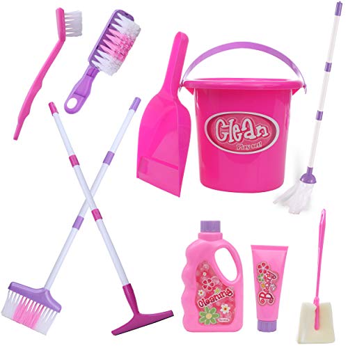Product Cover Top Right Toys Kids Cleaning Set with 28
