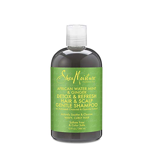 Product Cover SheaMoisture African Water Mint Detox & Refresh Shampoo, 13 Fluid Ounce / 384 ml