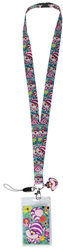 Product Cover Disney 25322 Alice in Wonderland Cheshire Cat Lanyard, One Size, Multicolor