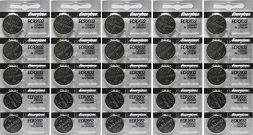 Product Cover 25 Energizer 2032 Battery CR2032 Lithium 3v (5 Packs of 5)