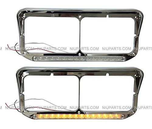 Product Cover Headlight Bezel with 12